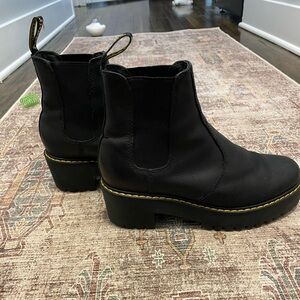 Dr. Martens Black Platform Chelsea Boot